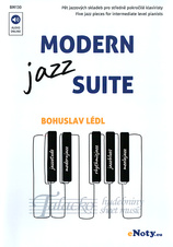 Modern Jazz Suite + Audio Online / pět jazzových skladeb pro klavír